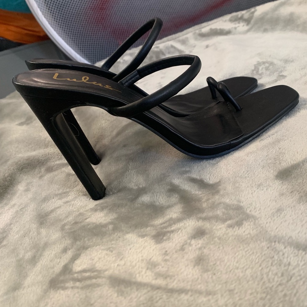 Mimi Black LuLu Heels